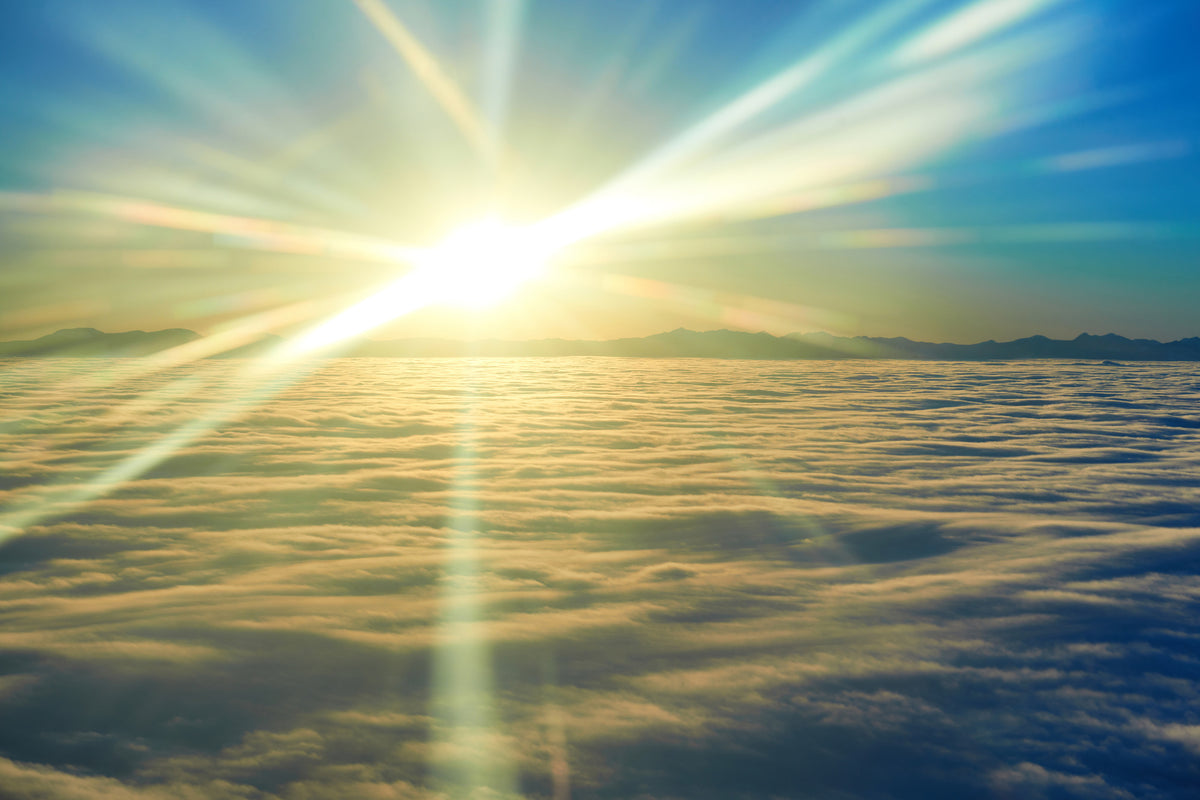 3-piece-acrylic-print-sunrise-above-the-clouds
