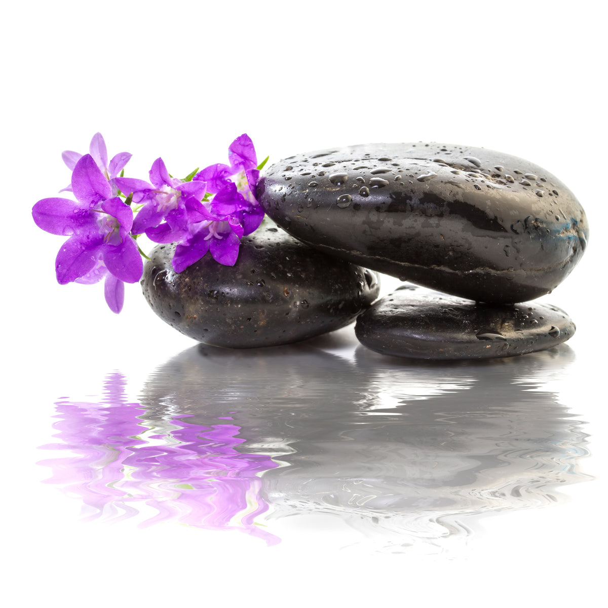 4-piece-aluminium-print-feng-shui-stones