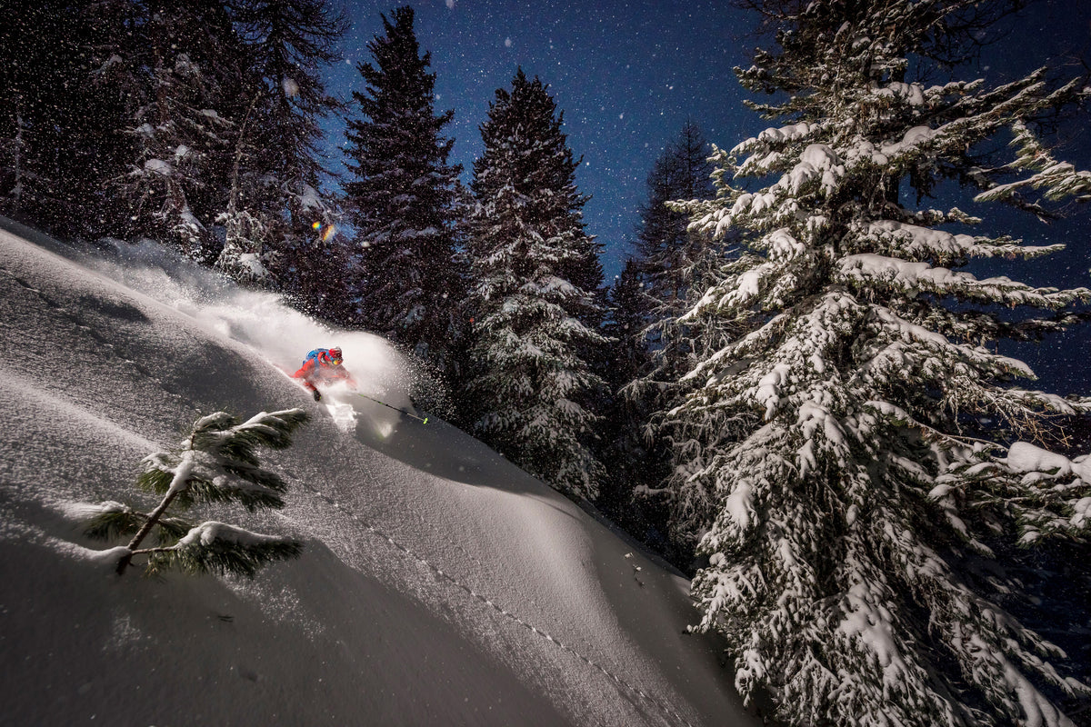 canvas-print-night-powder-turns-with-adrien-coirier