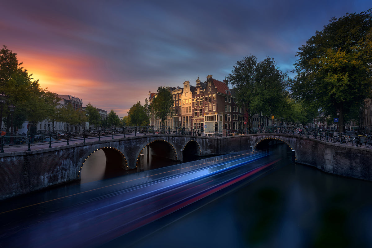 modern-3-piece-aluminium-print-amsterdam-sunset