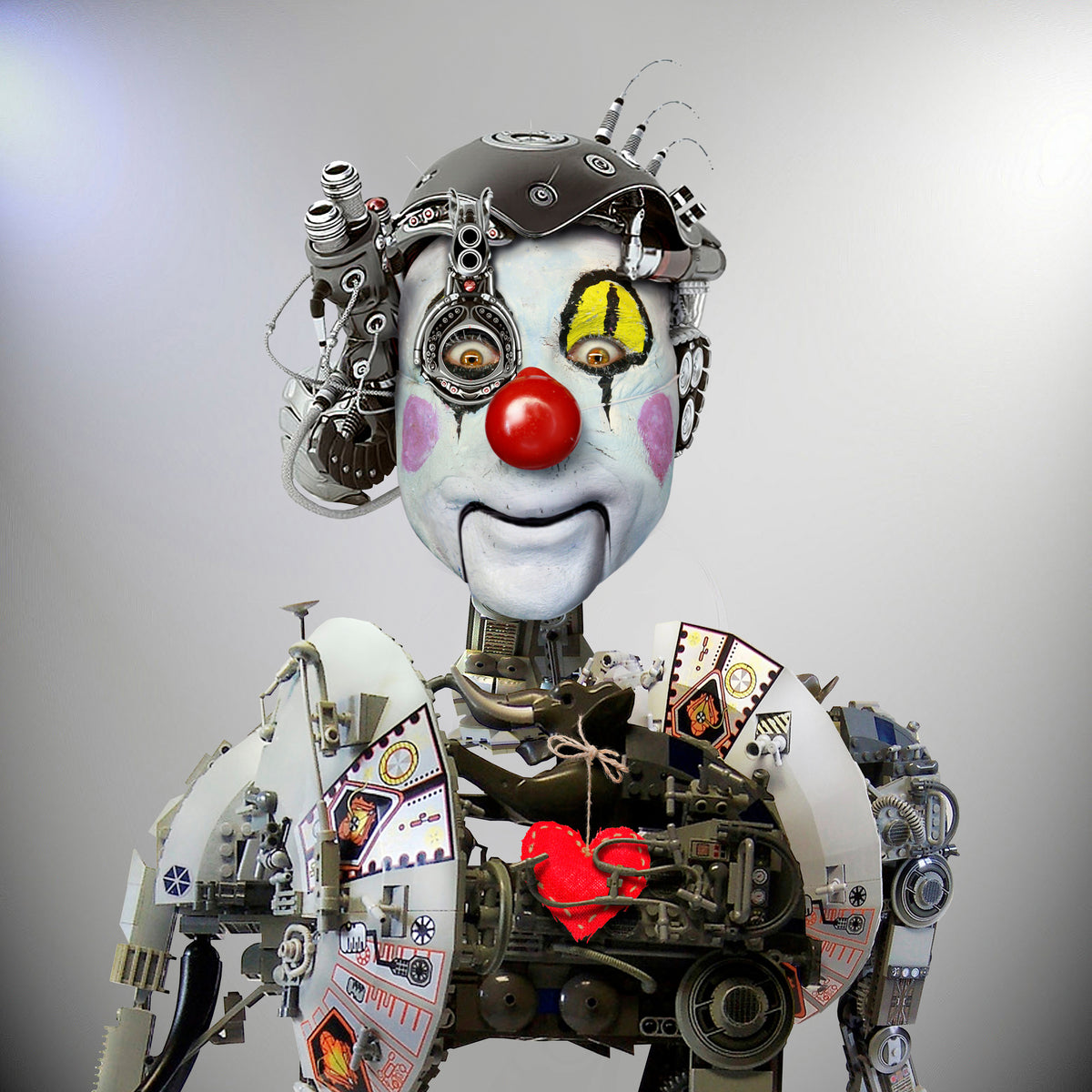 4-piece-acrylic-print-electronic-clown