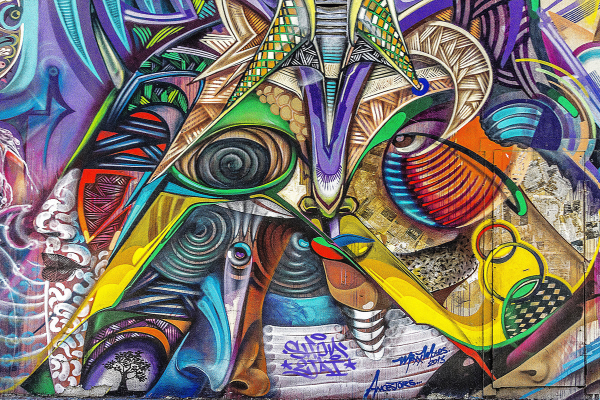 acrylic-print-fantasy-graffiti