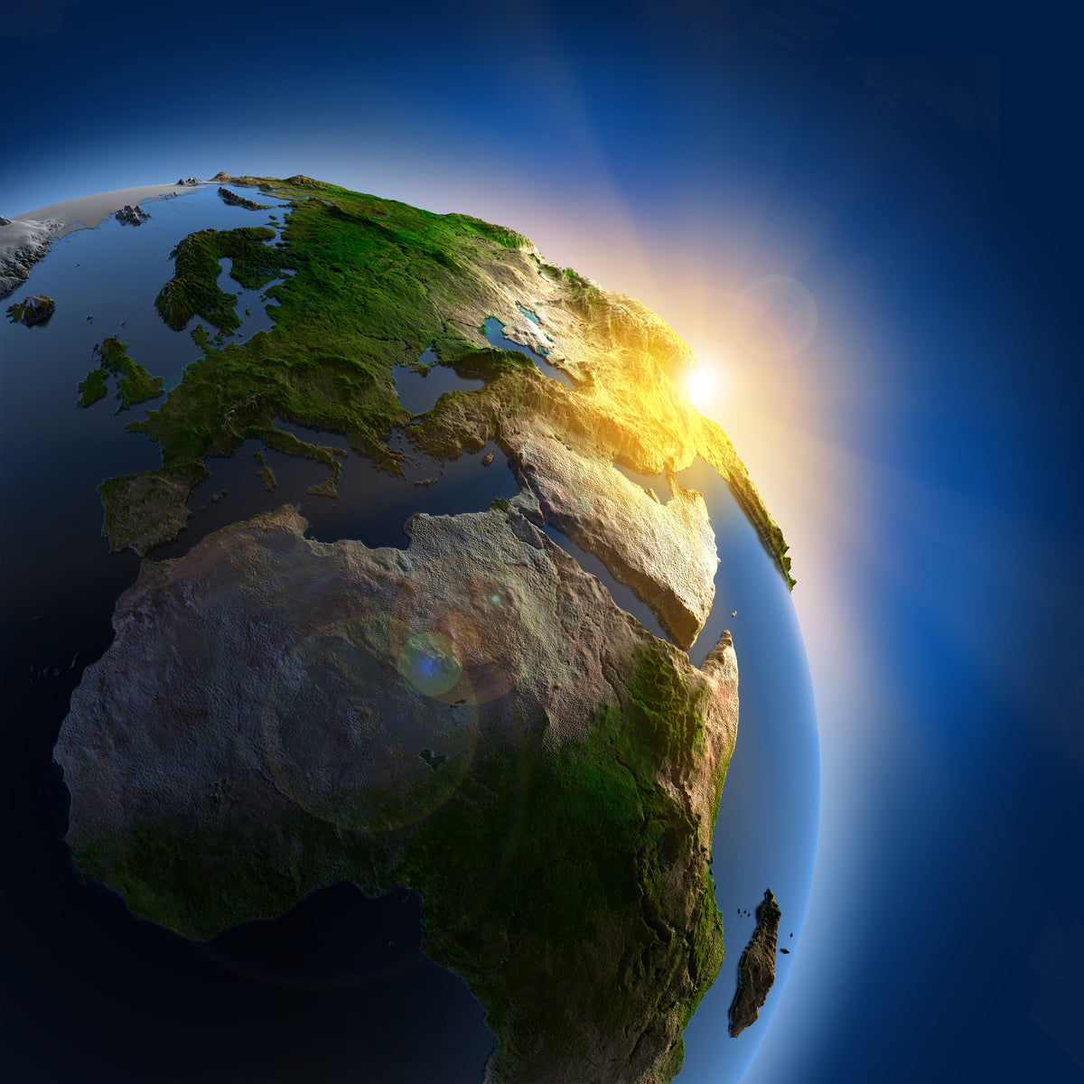 acrylic-print-sun-and-earth