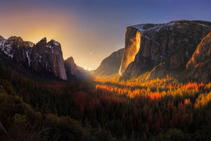 framedposter-print-yosemite-firefall