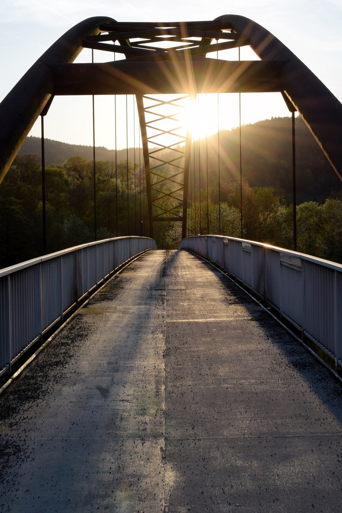 acrylic-print-bridge-at-sunrise