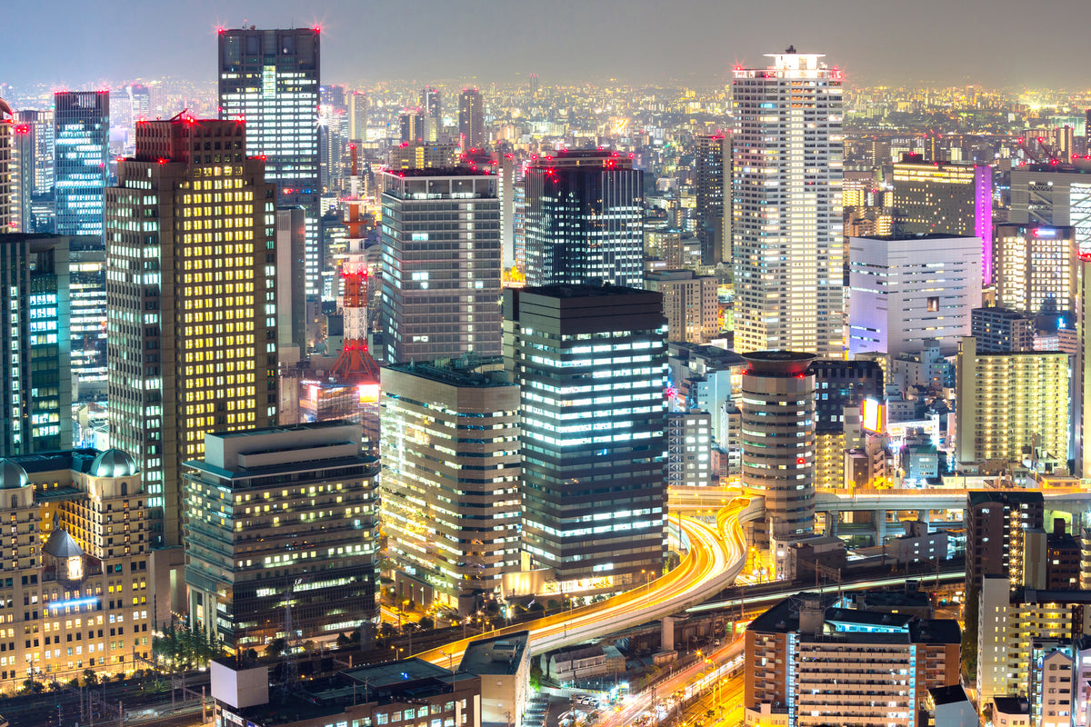 aluminium-print-skyline-osaka-in-sea-of-lights