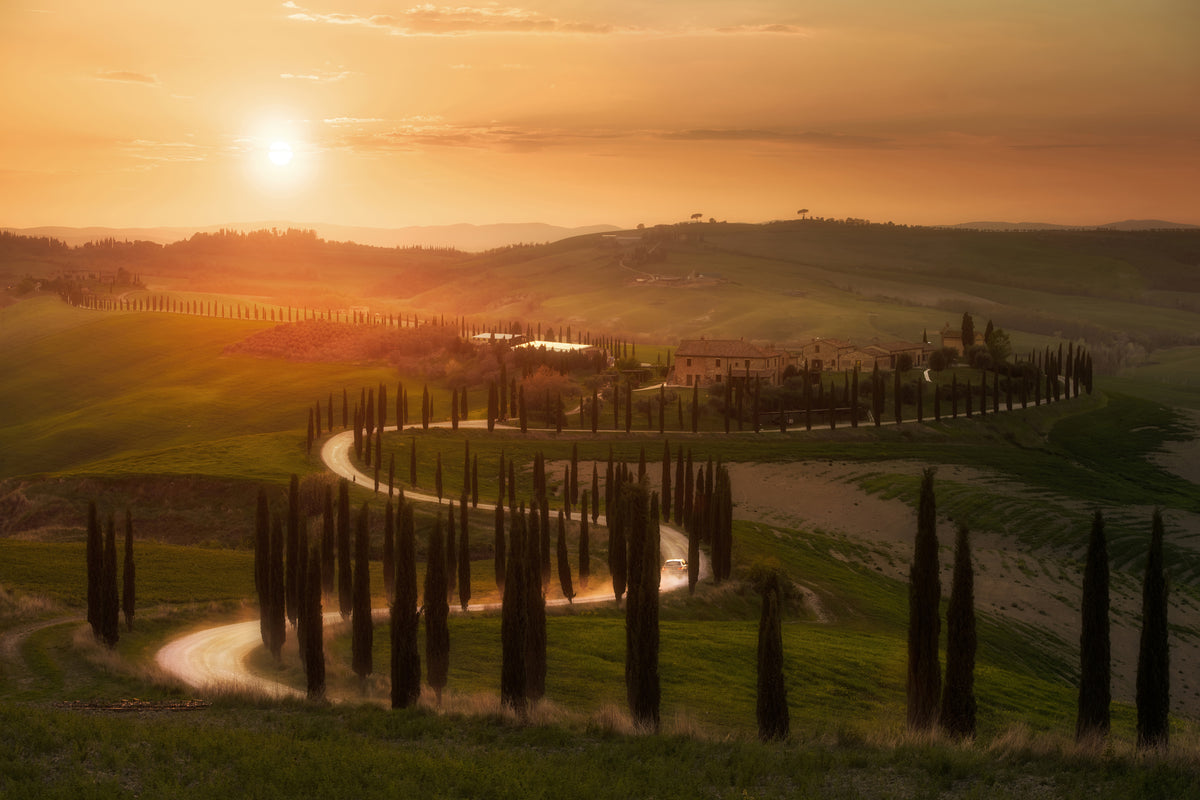 modern-3-piece-aluminium-print-tuscany-evening