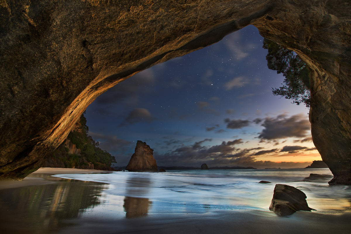 3-piece-acrylic-print-cathedral-cove