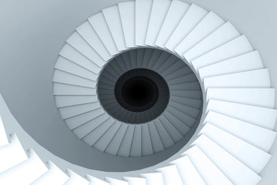 poster-print-3d-spiral-staircase