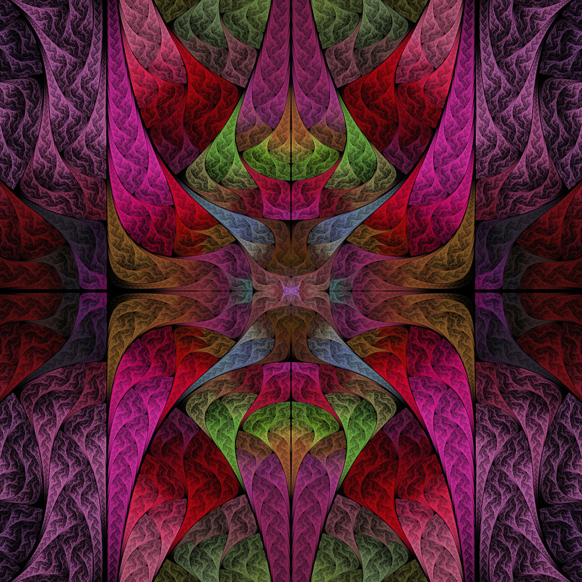 acrylic-print-fraktally-pattern
