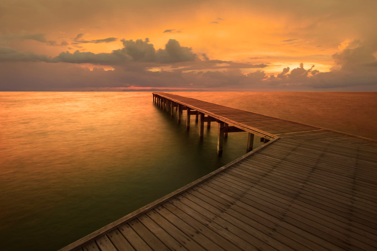 framedposter-print-the-footbridge-by-the-sea