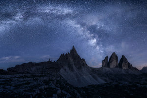 canvas-print-stars-in-the-dolomites