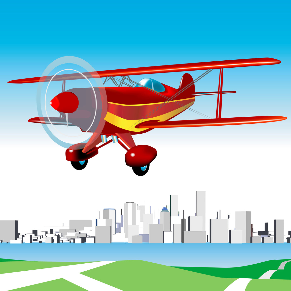 aluminium-print-flying-aircraft