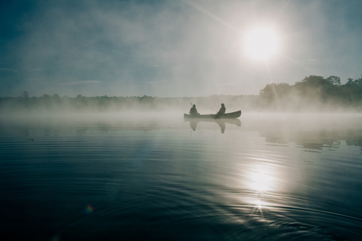 aluminium-print-fisherman-in-the-sunrise