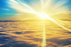 acrylic-print-sunset-above-the-clouds