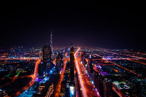 3-piece-acrylic-print-the-colorful-lights-of-dubai