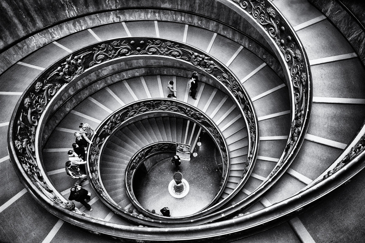 3-piece-aluminium-print-stairs-in-the-vatican