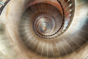framedcanvas-print-spiral-staircase