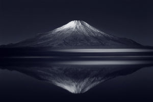 framedposter-print-reflection-mt-fuji-x