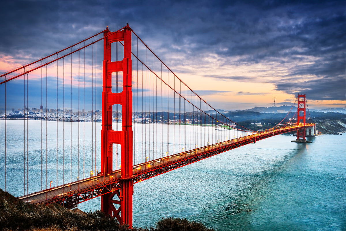 framedcanvas-print-golden-gate-at-sunset