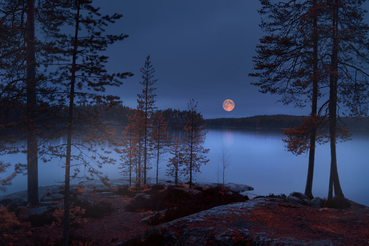aluminium-print-red-moon-x