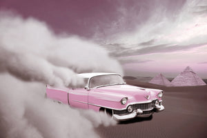 3-piece-canvas-print-vintage-car-in-the-desert-sand