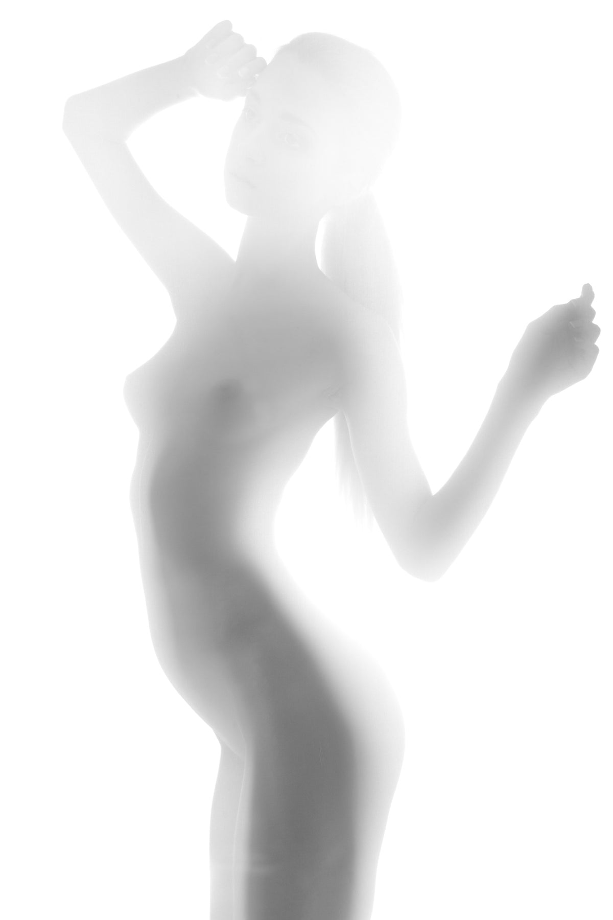 aluminium-print-nude-model
