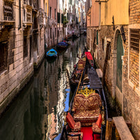 9-piece-acrylic-print-the-gondolas-of-venice