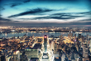 aluminium-print-skyline-manhattan-city-lights