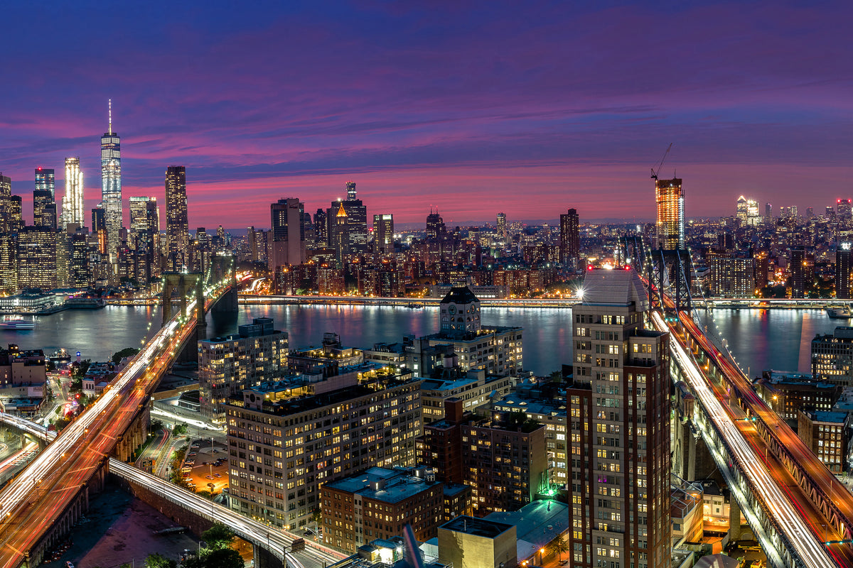 3-piece-acrylic-print-manhattan-skyline-at-sunset
