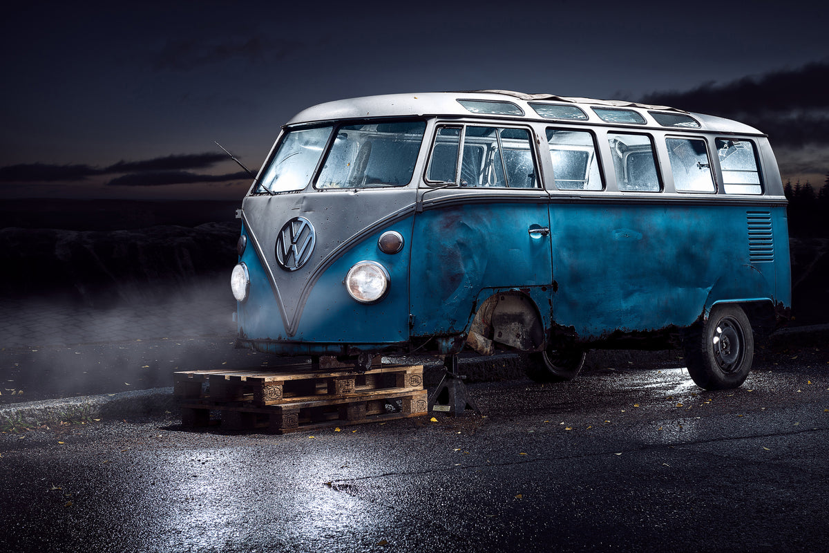 aluminium-print-vw-kleinbus