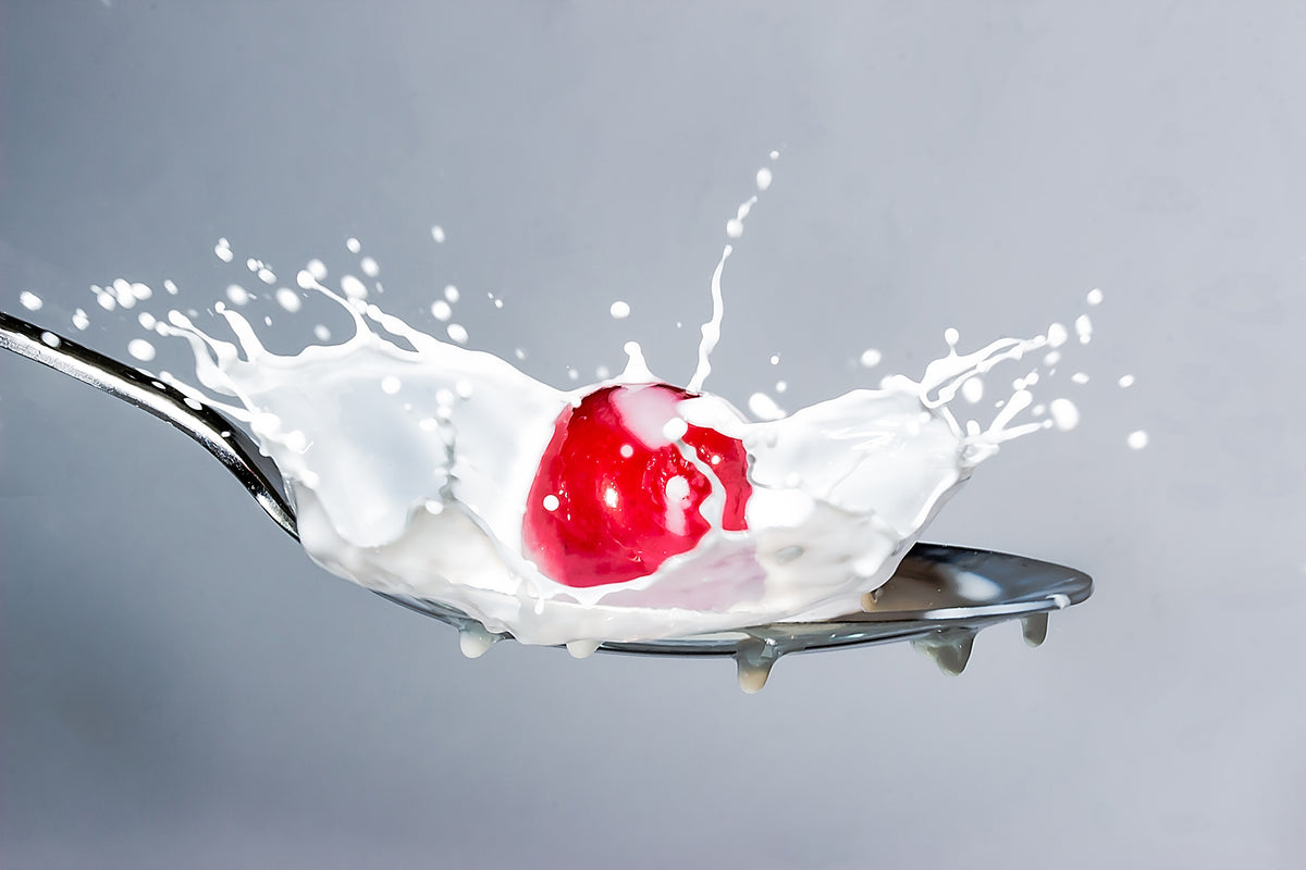 acrylic-print-cherry-with-milk