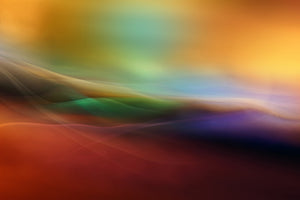 aluminium-print-watercolor-lines