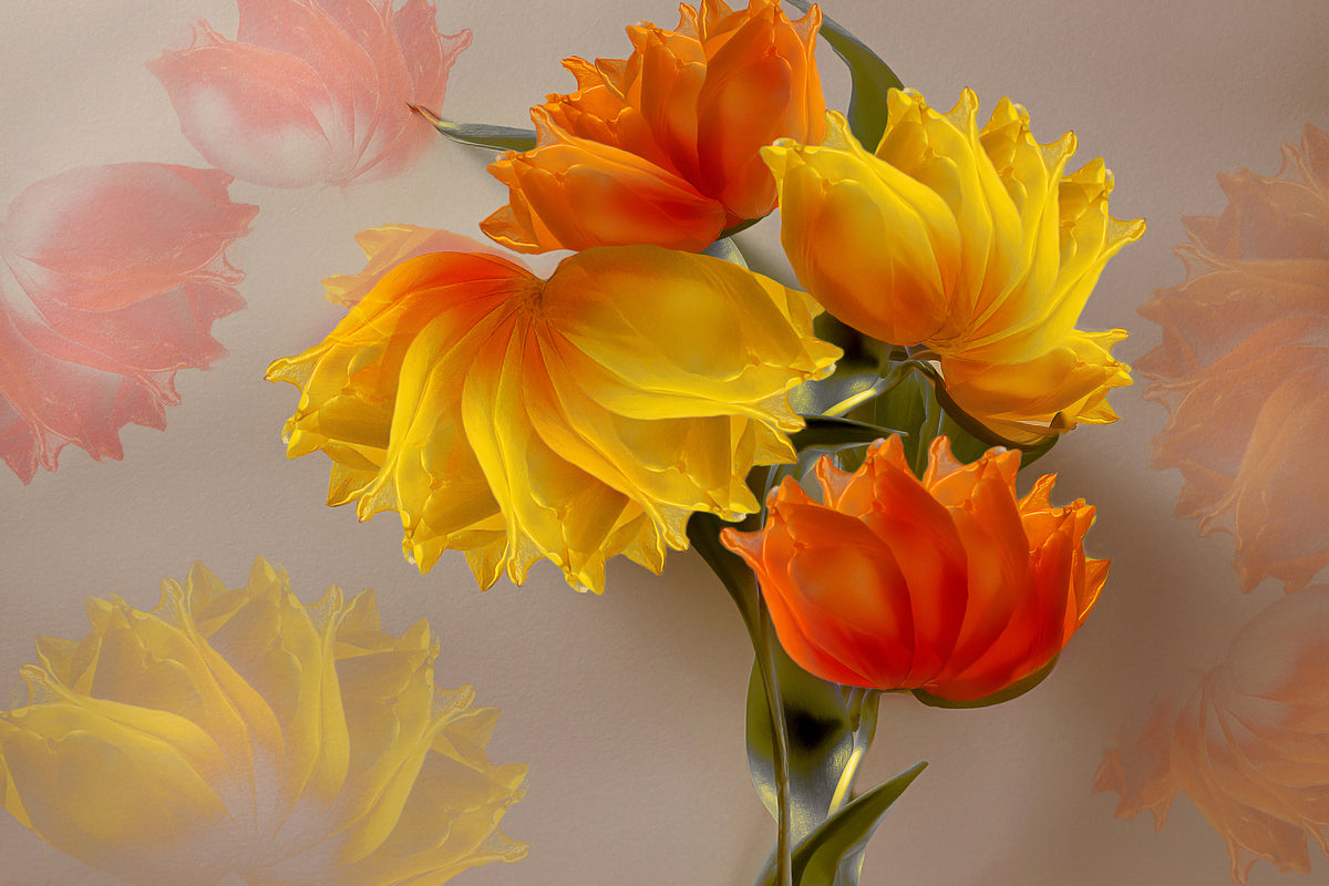 framedcanvas-print-four-tulips-x