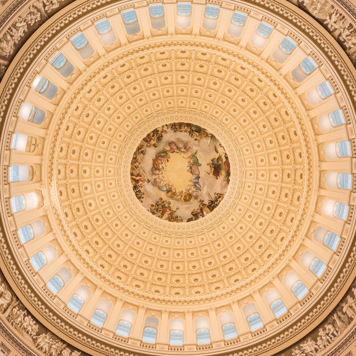 9-piece-acrylic-print-art-on-the-ceiling