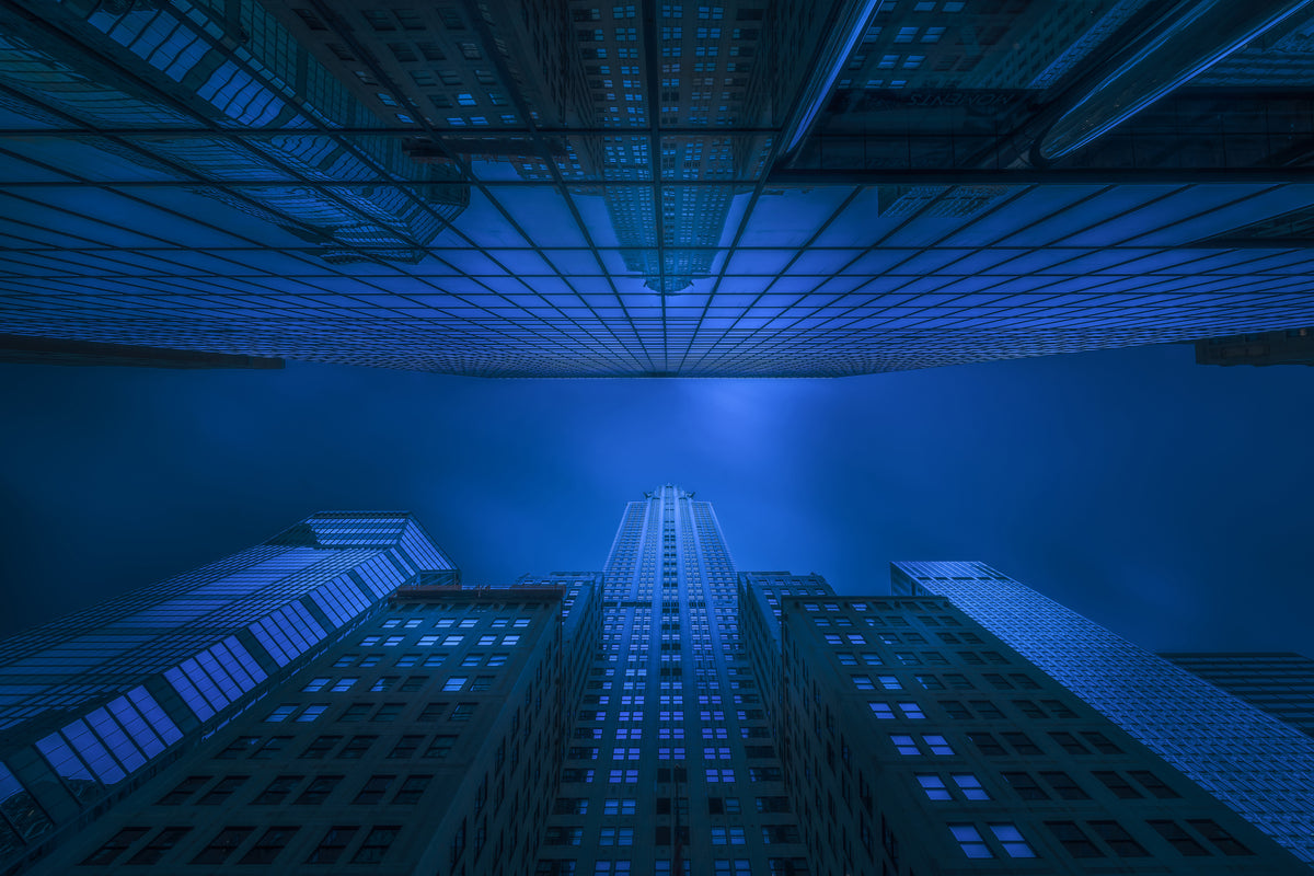 canvas-print-chrysler-in-blue