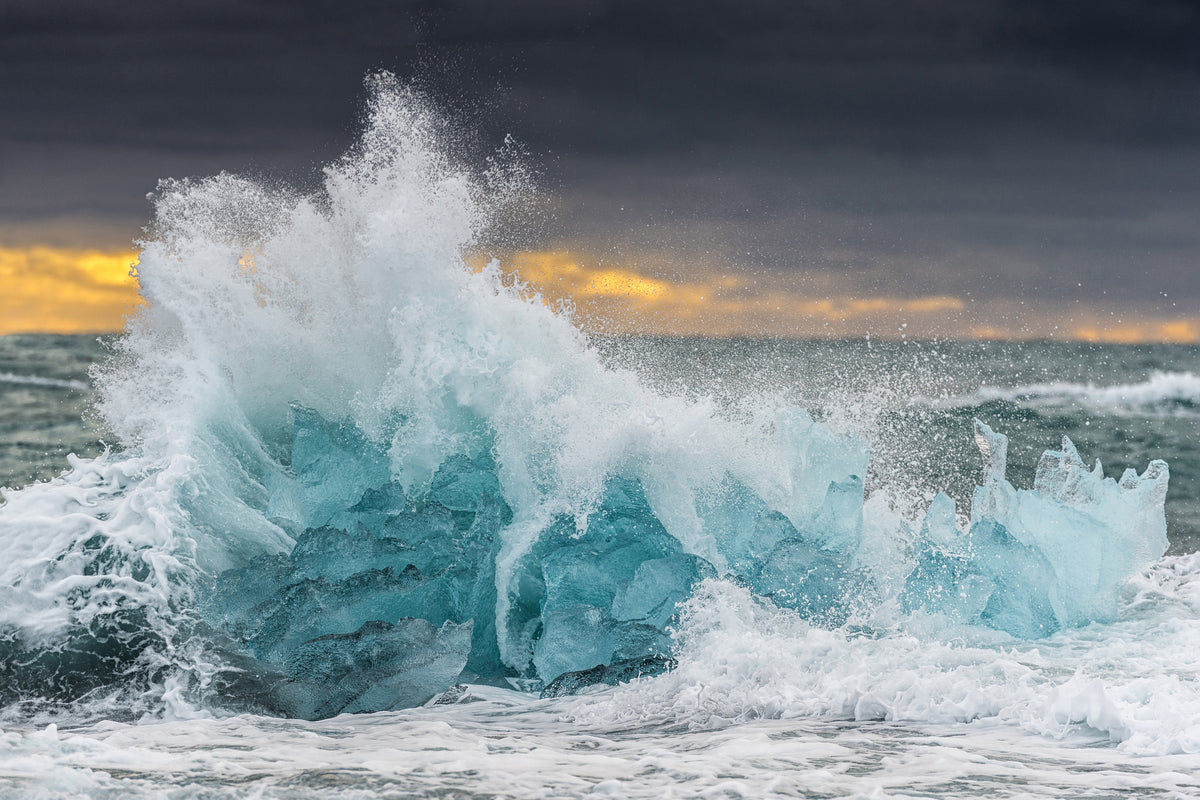 poster-print-icy-wave-x