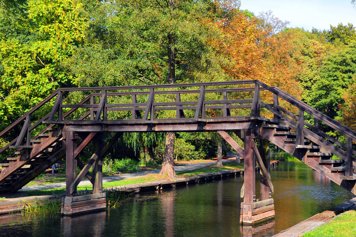 3-piece-canvas-print-old-wood-bridge