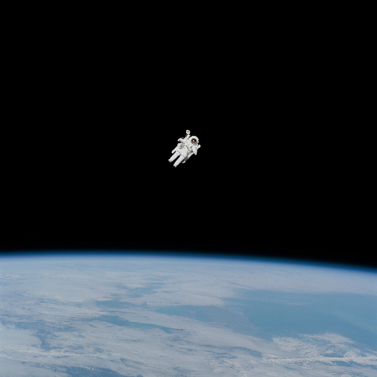 acrylic-print-lonely-astronaut-in-space