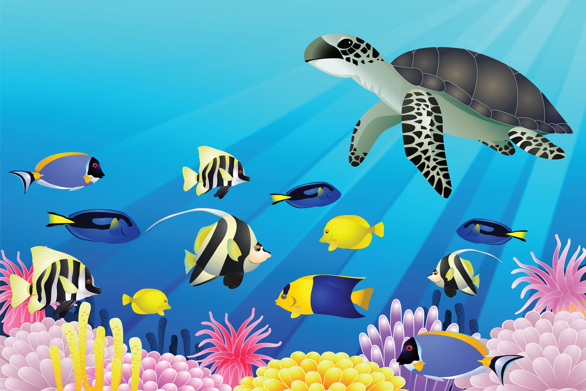 modern-3-piece-acrylic-print-childrens-underwater-world