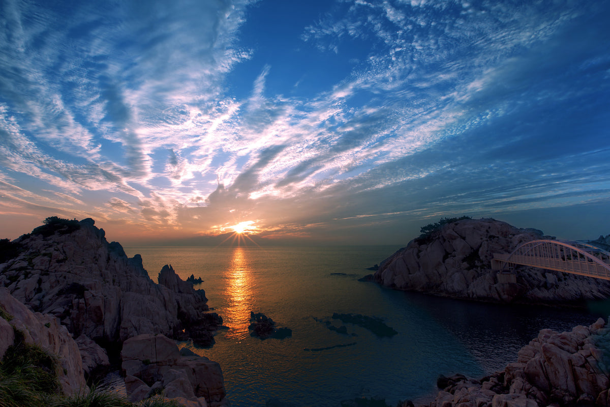 3-piece-aluminium-print-moody-sunset-at-the-sea