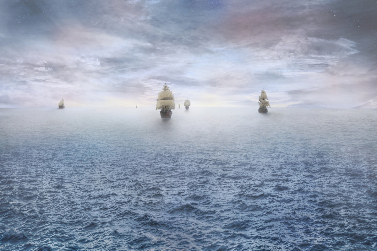 3-piece-aluminium-print-pirate-ships
