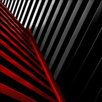 4-piece-aluminium-print-silver-red