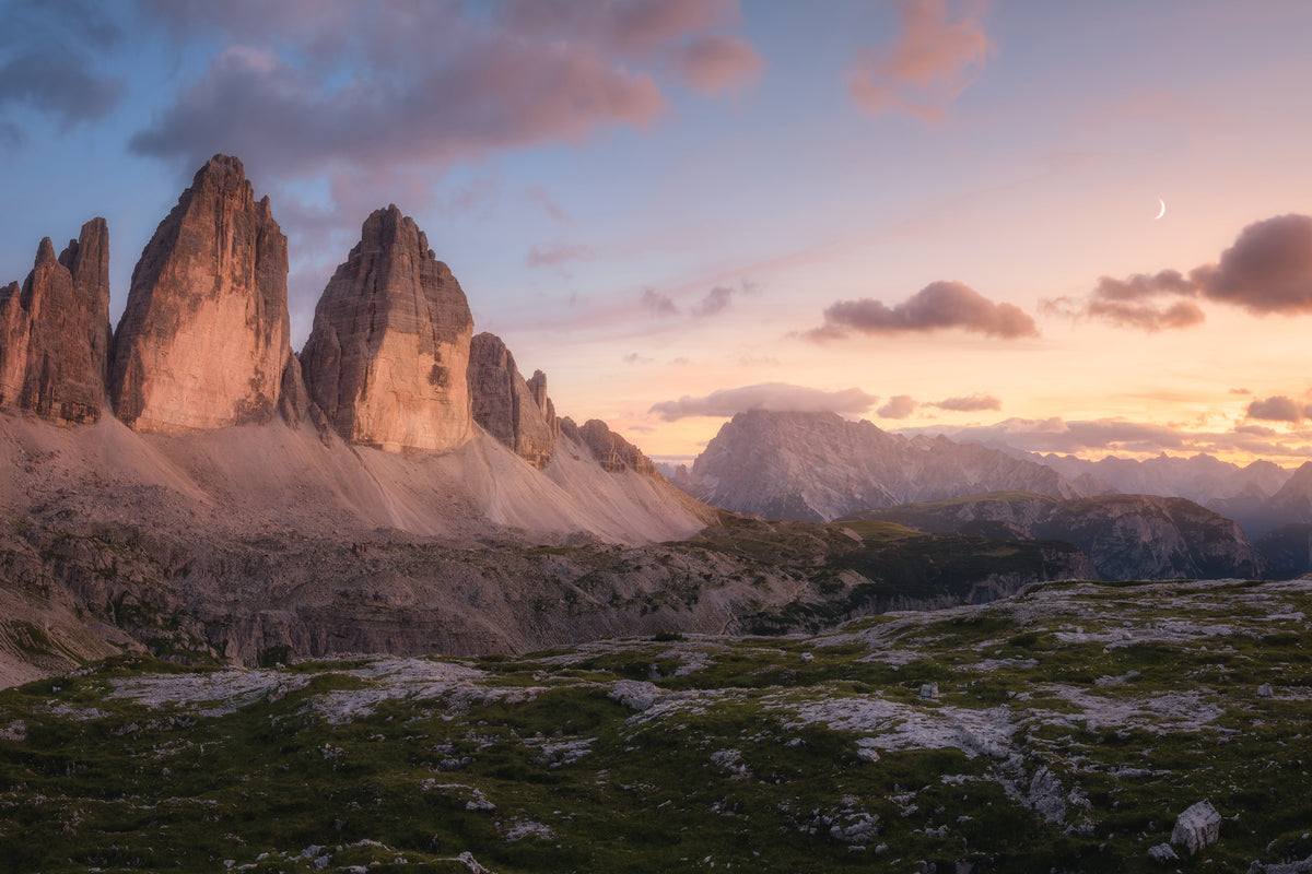 aluminium-print-an-evening-in-the-dolomites