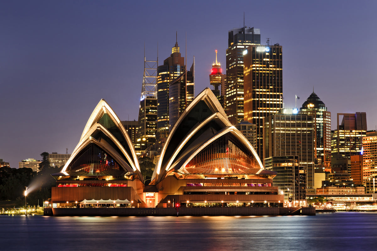 acrylic-print-skyline-with-the-boat-in-front-of-sydney