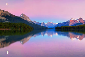 modern-3-piece-acrylic-print-maligne-lake