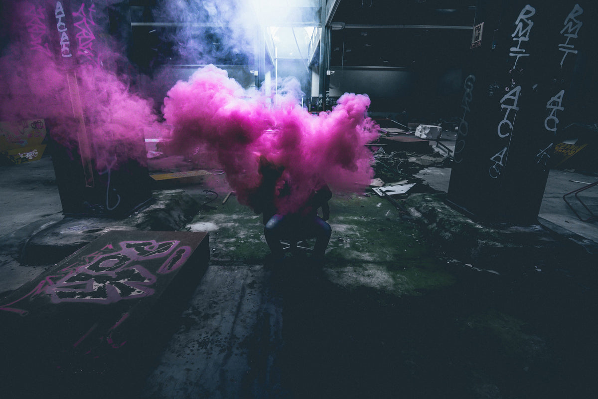 acrylic-print-art-with-smoke