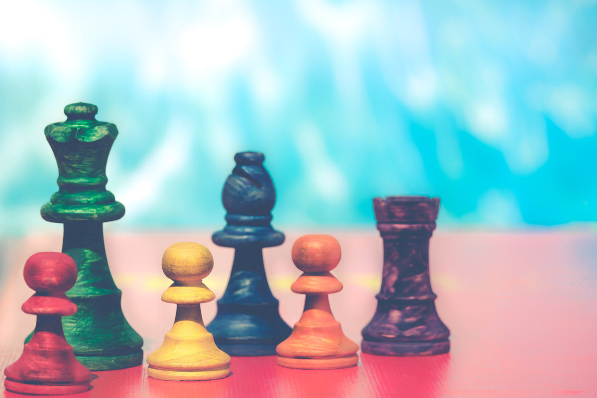 framedposter-print-colorful-chess
